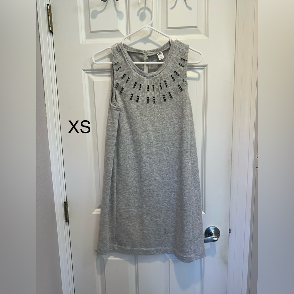 Old Navy Gray Sleeveless Dress